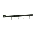 Enclume Wall Rack Utensil Bar 18 In. Handcrafted Hammered Steel 6-HOOKS Gray. Fixed Price $75.89.