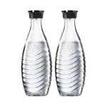 Sodastream Glass Carafe Bottle Dishwasher Safe Replacement Duo Crystal 2 Count. Fixed Price $32.99.