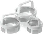 Norpro Set Of Plain Edge Stainless Steel Cookie/biscuit Cutters (3-PACK). Fixed Price $21.09.