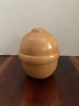 Classic French Turned Wood Acorn Kitchen Twine String Holder Dispenser. Fixed Price $29.00.