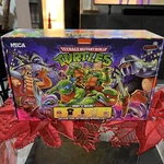 Nickelodeon Tmnt Neca Stern Pinball Crate Shredder Box Set New Cib. Fixed Price $40.00.