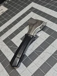 Vintage Corning Ware Hot Dish Pan Gripper Lifter Handle Black & Silver Usa Pat. Fixed Price $5.99.