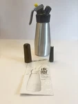 Isi Half Pint Cream Whipper 0.25L Stainless Steel Complete Set Uses N20CARTRIDGE. Fixed Price $32.99.