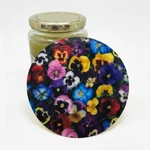 Andreas Silicone Jar Opener, Pansies 6.25" Non-slip Lid Gripper & Garlic Pe.... Fixed Price $15.86.