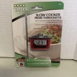 Taylor Slow Cooker Probe Thermometer Digital Display Magnetic Meat Roast Poultry. Fixed Price $12.99.