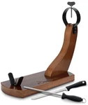Jamonprive Folding Ham Stand Jamonero Wood Holder Serrano Iberico Prosciutto. Fixed Price $60.00.