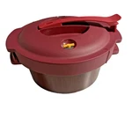 Tupperware Microwave Pressure Cooker 3L / 3QT Cranberry 7643A-2. Fixed Price $27.00.