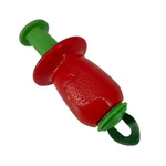 Progressive Push 'n Spin Strawberry Fruit Huller Food Prep. Fixed Price $5.64.