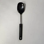 Vintage Ekco Black Nylon Solid Cooking Spoon Retro Kitchen Utensil Usa. Fixed Price $12.00.