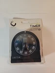 Colortrak 60 Minute Wind Up Timer, Visual Mechanical 1 Count - Black. Fixed Price $7.99.