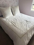 Chambers Italian Hotel Collections Embroidered Duvet Cover Set $500. Fixed Price $85.00.