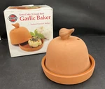 Norpro 1157 Terra Cotta/glazed Base Garlic Baker. Fixed Price $7.99.