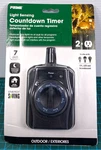 Prime Light Sensing Countdown Timer 7 On/off Settings Energy Saving TNOCD002 New. Fixed Price $9.98.