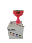 New Box Alessi Miriam Mirri Big Love Pink Ice Cream Bowl +heart Spoon Fuchsia. Fixed Price $65.00.