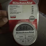 New Kitchenaid Digital Timer White Cook's Series #KAT150WH Duration 9HRS 59MINS. Fixed Price $47.00.