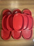 Tablecraft #1076 Sandwich Basket Picnic Plates Restaurant Ware Set Of 12. Fixed Price $12.00.