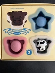 Williams-sonoma Ice Cream Sandwich Maker Cookie Molds Cow Pig Star Set. Fixed Price $10.00.