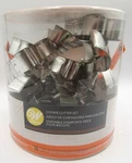 18 Halloween Cookie Cutter Set Wilton Metal Pumpkin Witch Monster Tub Baking. Fixed Price $12.99.