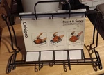 Cuisipro & Serve Non-stick Turkey And Poultry Roasting Rack, Black. Fixed Price $24.99.