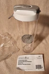 Pampered Chef Infusion Water Bottle 1287 With Flip Top Straw Made Usa New. Fixed Price $10.68.