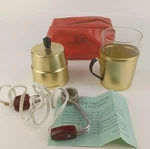 Vtg Hylite Immersion Liquid Heater W/case & Mug Coffee Tea Travel 110V Japan. Fixed Price $13.99.