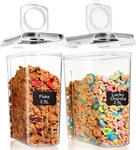 Shazo 2 Pack (15.4 Oz Cereal Capacity) Small Airtight Containers Storage. Fixed Price $19.66.