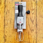 New Packaging Oxo Soft Works Egg With Detachable Beaters Black Handle. Fixed Price $25.00.
