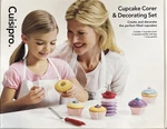 Cuisipro Cupcake Corer & Decorating Set Great Tool Easy Use Fill. Fixed Price $48.00.