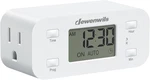 Dewenwils 24 Hour Programmable Digital Outlet,timers For Electrical. Fixed Price $12.99.