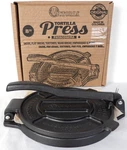 Victoria Cast Iron Tortilla Press Made In Columbia 8 Black. Fixed Price $29.00.