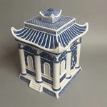Willow Blue Collections Pagoda Lg Cookie Jar Series 2 Christopher Johnson 10". Fixed Price $67.49.