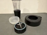 Pampered Chef:deluxe Cooking Blender Smoothie Cup,adapter & Blade.. Fixed Price $66.45.