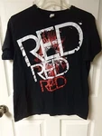 Vintage Red Concert Rock T-shirt Size Men's Medium Graphic Tee. Fixed Price $15.85.