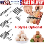 Stainless Steel Meatball Maker Mold Press Diy Kitchen Tool For Cooking 4 Styles. Fixed Price $10.99.