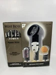 West Bend Power Tower Multi-function Kitchen Appliance Can Opener Juicer Grater. Fixed Price $97.89.