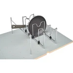 Rev-a-shelf Drop-in Pot And Pan Organizer For 4DPS Model Peg Boards, 5DCD-1-CR. Fixed Price $47.99.