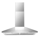 30INCH Wall Mount Range Hood 500CFM Stainless Steel Speed Kitchen Vent Led. Fixed Price $101.99.