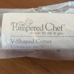 The Pampered Chef V-shaped Cutter #1161 Vegetable Garnishing Tool Knife New. Fixed Price $9.99.