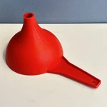 Red Tupperware Funnel 1227-4. Fixed Price $8.00.