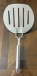 Martha Stewart Nylon 6.5IN Wide Non-stick Slotted Pancake Turner Taupe Fs Ln. Fixed Price $16.99.
