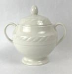 Ralph Lauren Clearwater Wedgewood Sugar Bowl With Lid. Fixed Price $39.00.