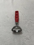 Pedrini Brand 2" Round Ravioli Stamp Cutter - Red Handle Metal. Fixed Price $7.50.