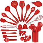 Kitchen Silicone Cooking Set, 28PCS Baking Spatulas.... Fixed Price $34.80.