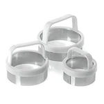 Norpro Biscuit/cookie Cutters, Set Of 3, As Shown. Fixed Price $13.39.