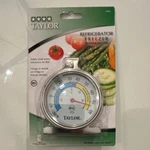 Taylor Refrigerator Freezer Thermometer 5924 Stainless Steel Nsf Stands Hangs. Fixed Price $9.99.