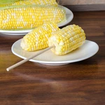 (100) Skewer Royal Paper 8 1/2" Wood Corn Food/fruit 3/16" Thick Pack). Fixed Price $13.95.
