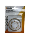 New! Woods 7-DAY Indoor Mechanical Vacation Timer, 50003. Fixed Price $5.99.
