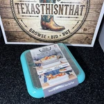 Aqua Fancy Panz 8X8 Foil Protector Case Stackable Dishwasher Safe Top Rack. Fixed Price $12.95.