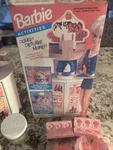 Barbie Activities Dough Dessert Maker 1993 Mattel & Fashion Decorator Refill Kit. Fixed Price $24.99.