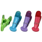 Chef Craft Select Plastic Magnetic Memo Clip 7 Inch 4 Piece Set, Assorted. Fixed Price $12.20.